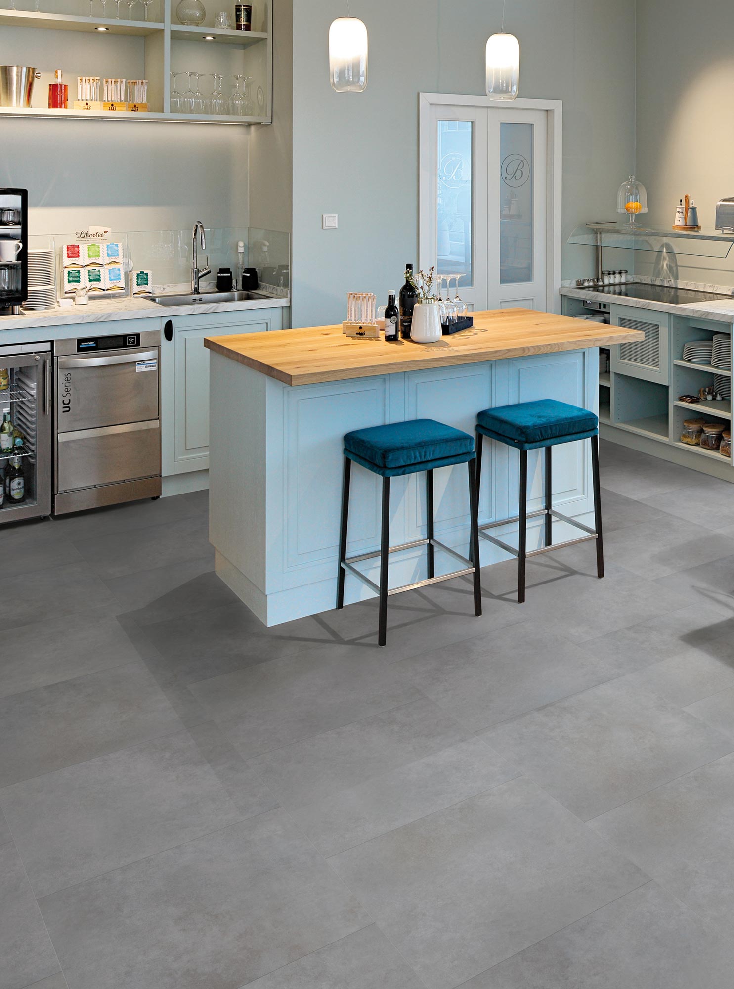 Vinylbodenbeläge mit Steinoptiken von PROJECT FLOORS
