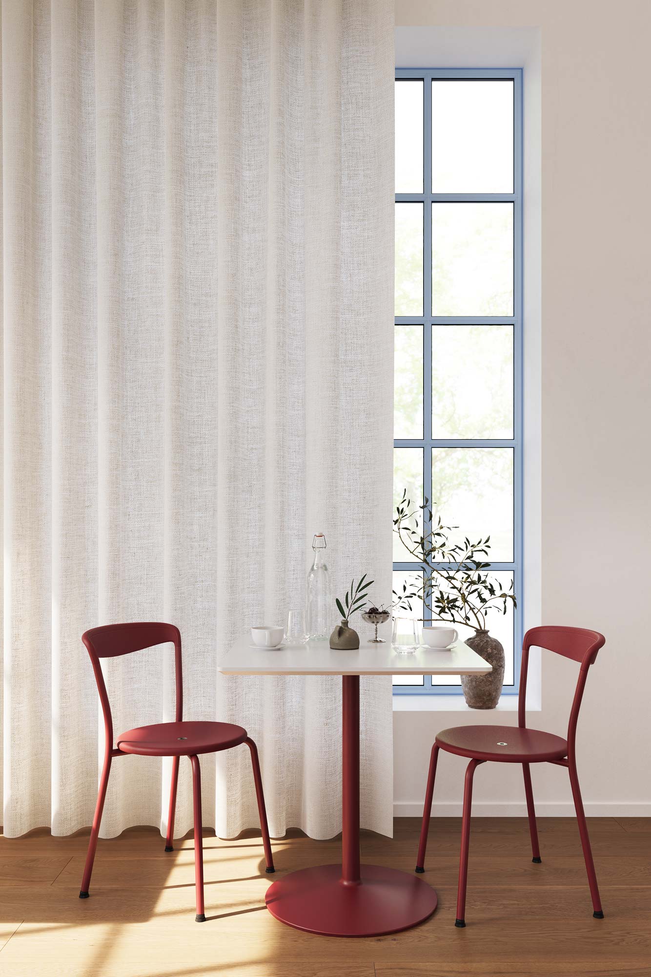 Stapelbarer Indoor- und Outdoorstuhl von Kinnarps