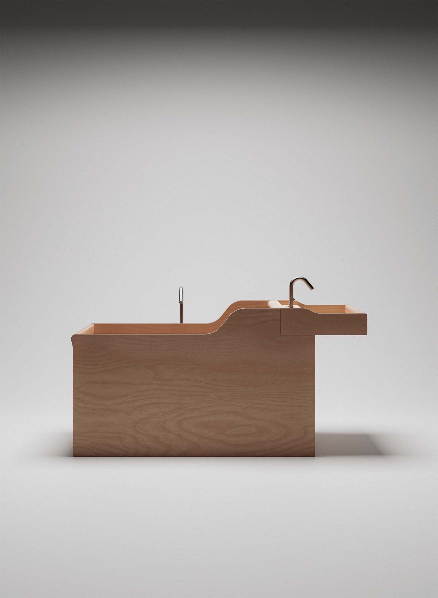 David Chipperfields Badewanne für Agape hinterfragt klassische Typologien