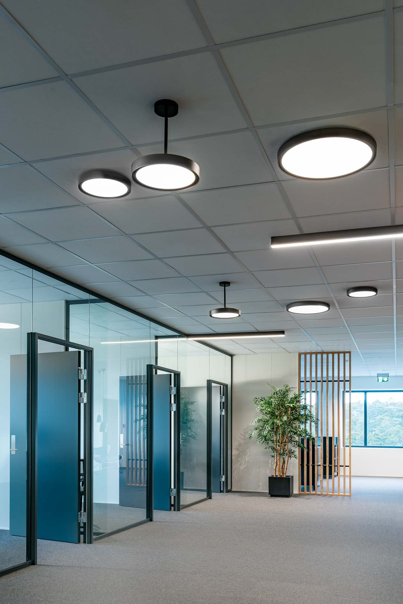Flache LED-Anbauleuchten von SG Leuchten