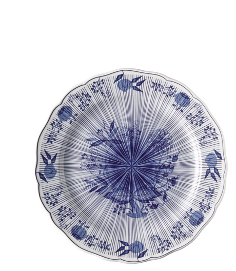 Verwischt, verweht, verwaschen: überraschende Dekore ganz in Blau