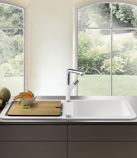 Die perfekte Welle: Spülbecken von Blanco aus Silgranit