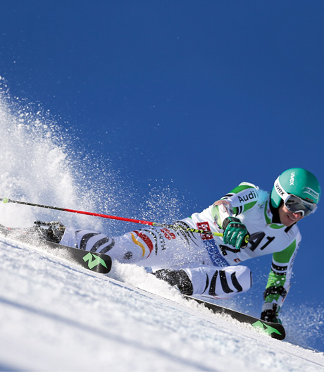 Für Freerider: Helm und Brille von Uvex.