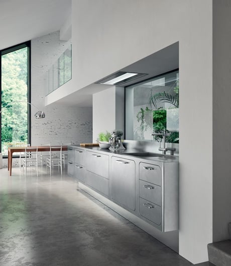 Küchenwunderding: recycelbare Küche aus Edelstahl