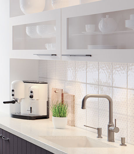 Loft oder Landhaus? Neue Küchenarmatur von Blanco.