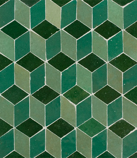 Dass eine Fliese nicht einfach nur eine Fliese ist, zeigen die handgefertigten Exemplare von Habibi Interiors aus Marokko.