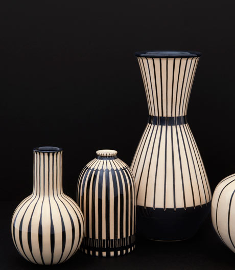 Made in Brandenburg: kontrastreiche Keramikkollektion von Hedwig Bollhagen