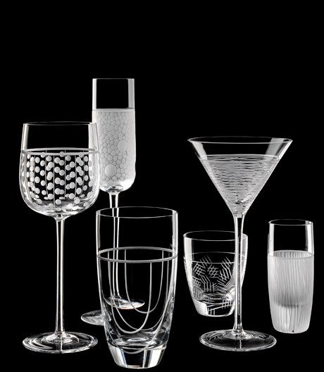 Mit der mundgeblasenen Glaskollektion der venezianischen Manufaktur Salviati wird selbst das Wassertrinken zum Erlebnis!