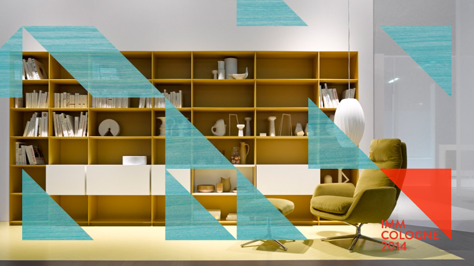 Zur imm cologne 2014 zeigte interlübke ein komplett neues Regalsystem.