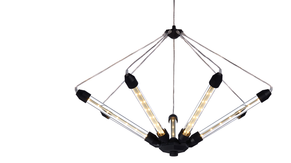 Dieser Lüster von Moooi ist ein Verwandlungskünstler