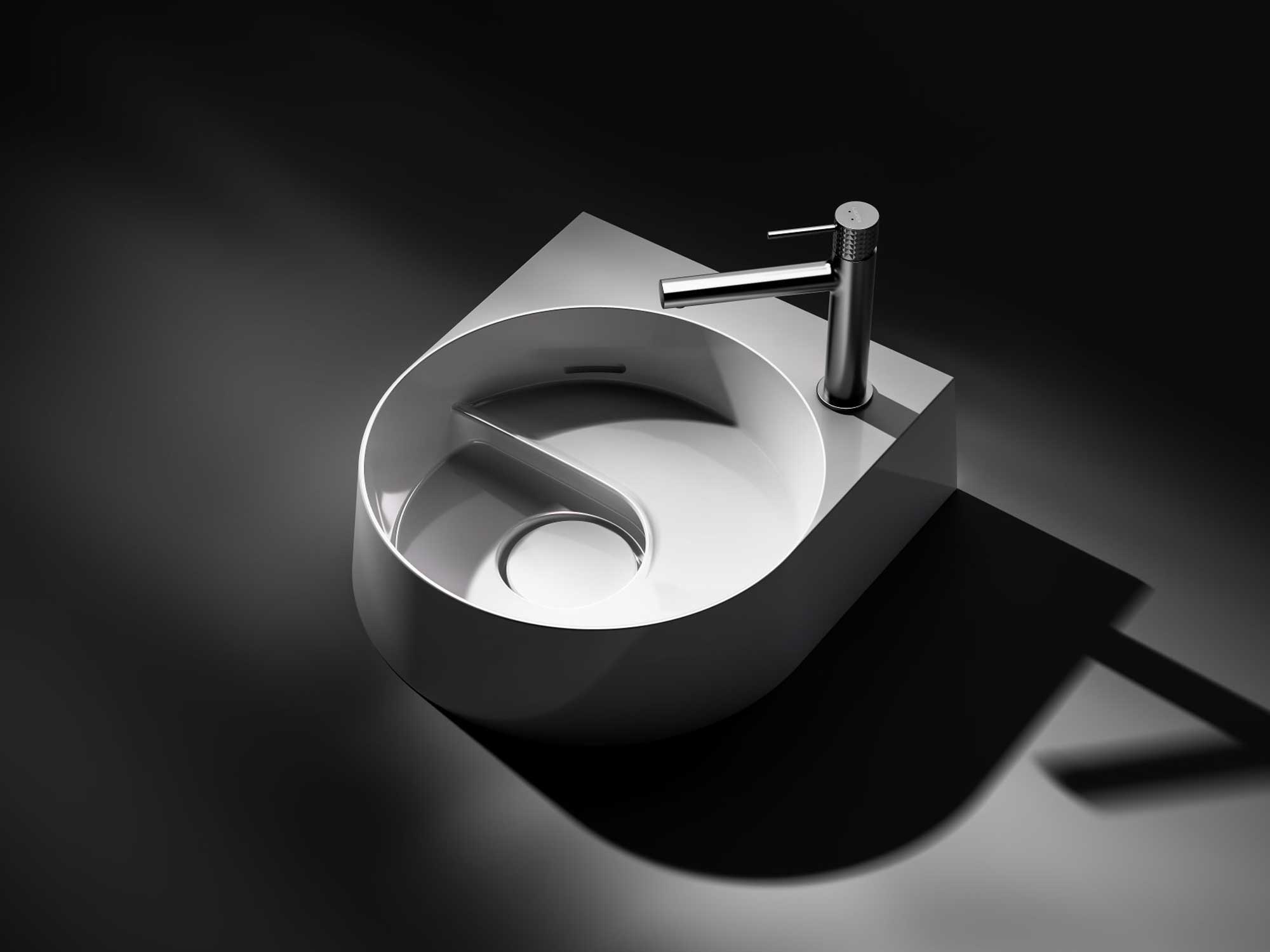 Spiralförmiger Waschtisch von Yves Béhar für Laufen