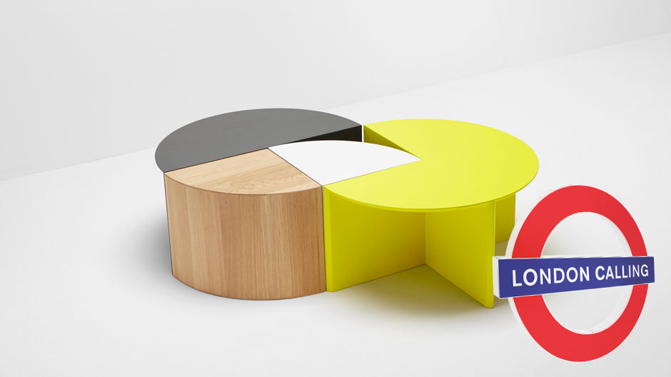 Nicht nur für Statistiker: der neue Beistelltisch von H.