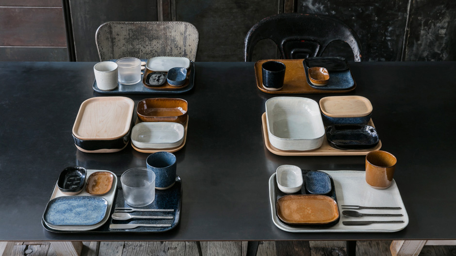 Lässige Kollektion: Tableware-Kooperation eines Pariser Conceptstores mit Serax