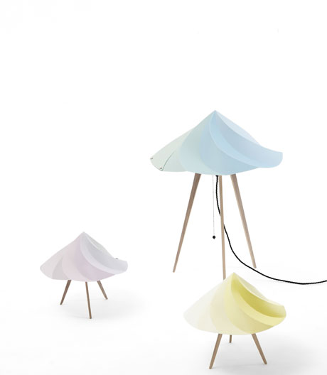 Softeis zum Anknipsen: neue Leuchte von Constance Guisset