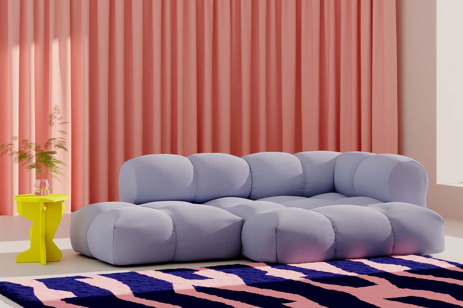 Marshmallowförmiges Sofa von Objekte unserer Tage