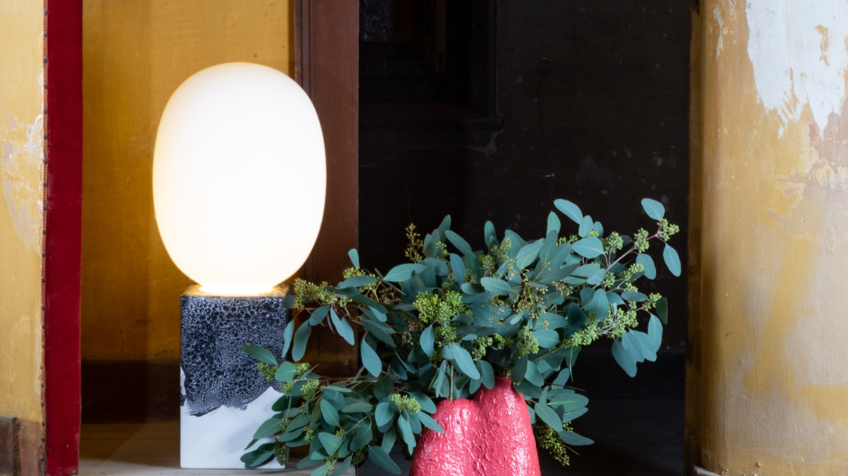 Magmatische Leuchtkraft: Tischleuchte von Ferréol Babin für Pulpo.