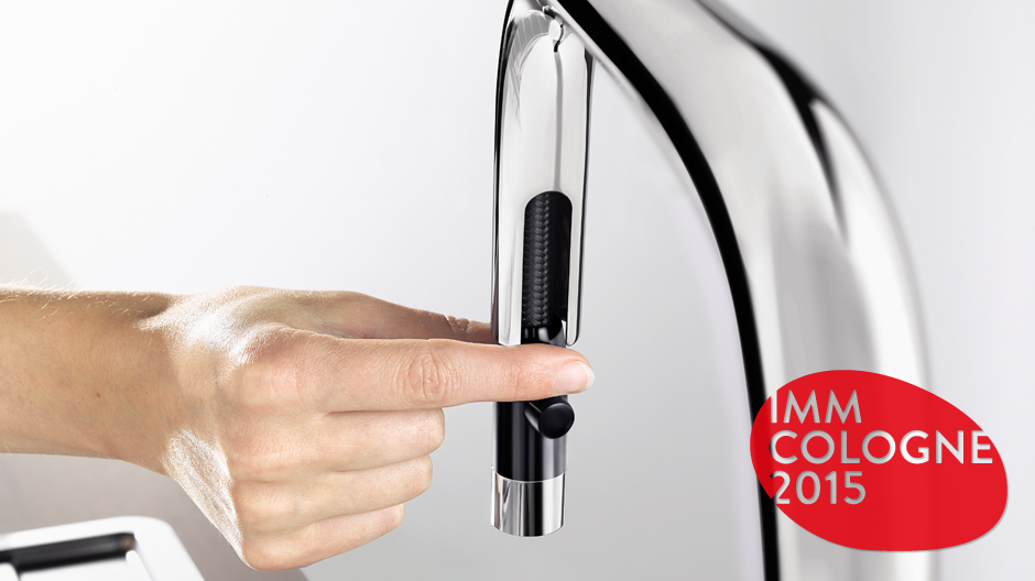 Überraschung! Blanco präsentiert eine neue Küchenarmatur mit integrierter Schlauchbrause