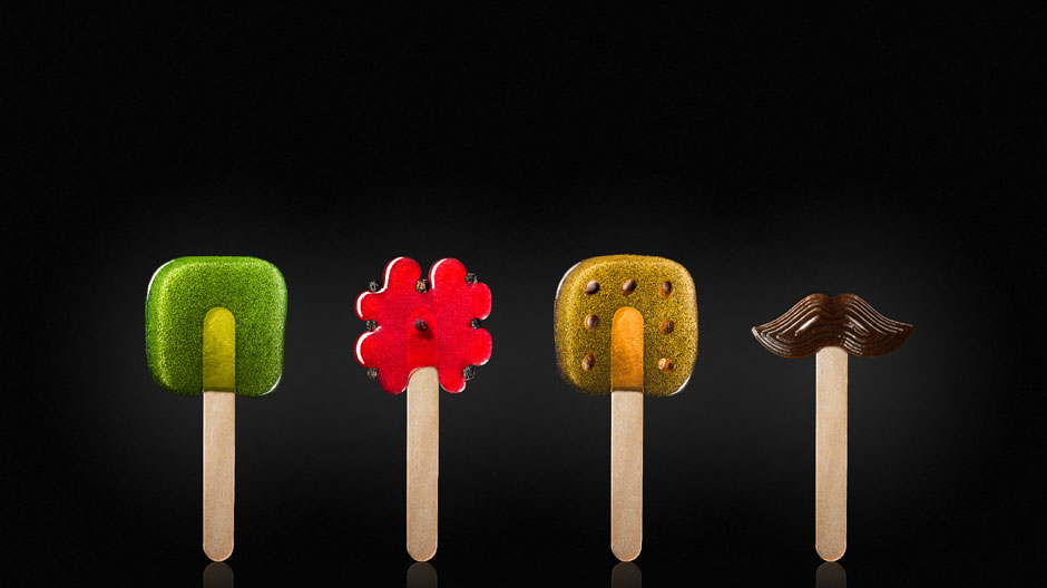 Litauischer Design-Lolli von March Design Studio.