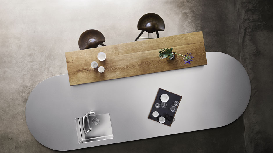 Das neue Arbeitsplatten-Kantendesign von Blanco erweitert die Gestaltungsmöglichkeiten in der Küche