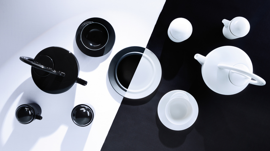 Die Achtziger sind zurück: Teeservice von Mario Bellini für Rosenthal