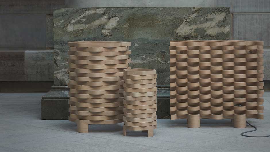 Von Fischernetzen inspiriert: Leuchtenserie von Matti Klenell für Swedese