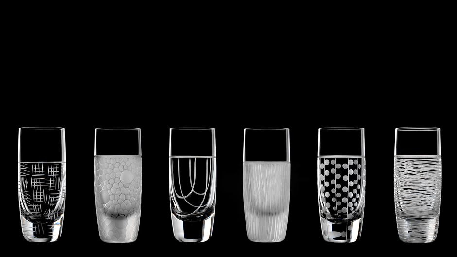 Mit der mundgeblasenen Glaskollektion der venezianischen Manufaktur Salviati wird selbst das Wassertrinken zum Erlebnis!