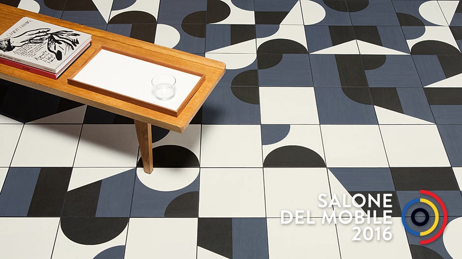 Schiebepuzzle statt Mosaik: Für Mutina lassen Barber Osgerby Fliesen fließen.