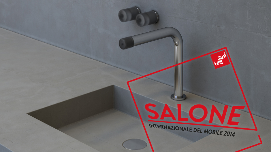 Neu zum Salone 2014: die Armatur des brasilianischen Architekten Marcio Kogan für Cea