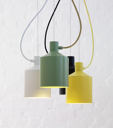 Vom Getreidespeicher inspiriert: Note Design Studio fanden die Form ihrer Leuchte in der Landwirtschaft