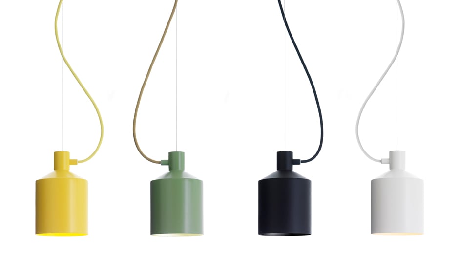 Vom Getreidespeicher inspiriert: Note Design Studio fanden die Form ihrer Leuchte in der Landwirtschaft