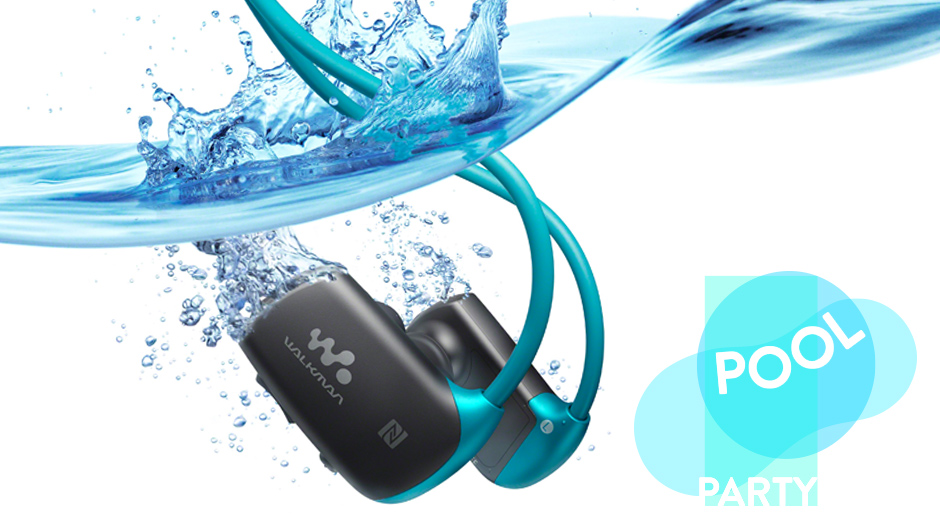 Der kabellose und wasserdichte Player von Sony bringt den passenden Soundtrack aufs Ohr.