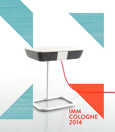 Analoger Speicher für die modernen Arbeitsgeräte. Conmotos Stauraumtrio versteckt Tablet & Co