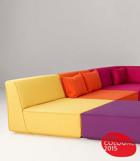 Alles ist möglich: neues, modulares Sofa-System von Cubit