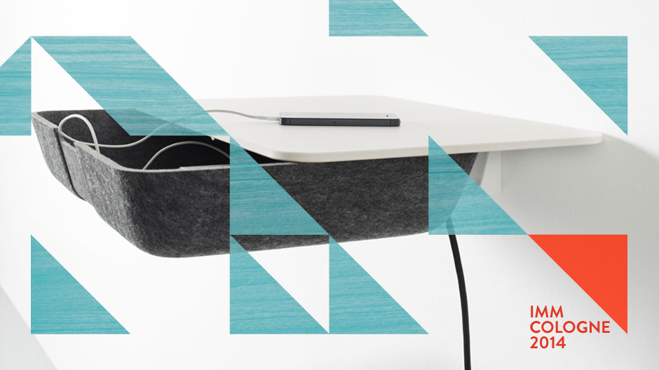 Analoger Speicher für die modernen Arbeitsgeräte. Conmotos Stauraumtrio versteckt Tablet & Co