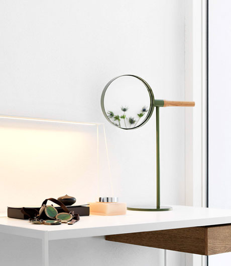 Vom Schminktisch zum Sideboard: Ein Spiegel wird zum wohnlichen Accessoire.