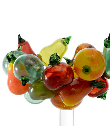 Reise in die Unterwelt: Zwei gläserne Schalen aus den Händen von Altmeister Bořek Šípek.