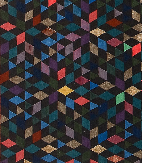 Zwischen Orient und Okzident: geometrische Kelim-Kollektion von Bertjan Pot.