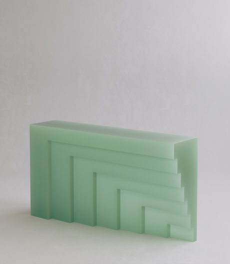 Spiel mit Licht und Farbe: Konsole von Niko Koronis für Studio Twentyseven