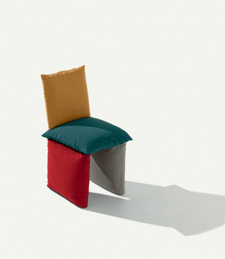 Leichtigkeit und Stabilität: Kissen-Sitzmöbel von Andrea Anastasio für Et al.