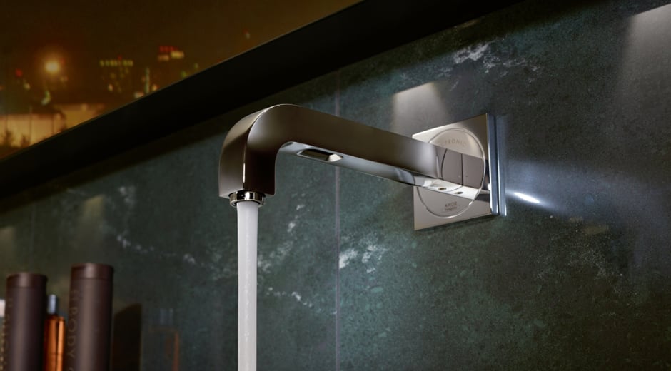 Intuitiv zu benutzen: Elektronische Wandarmaturen ergänzen die Citterio-Kollektion der Designermarke Axor