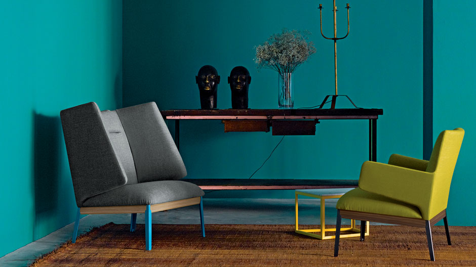 Komfortabler Dreiklang: eine Sitzmöbel-Familie des schwedischen Designtrios Claesson Koivisto Rune.