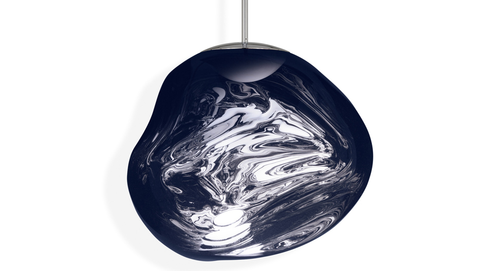 Verformte Lichtkugel: Pendelleuchte von Front für Tom Dixon