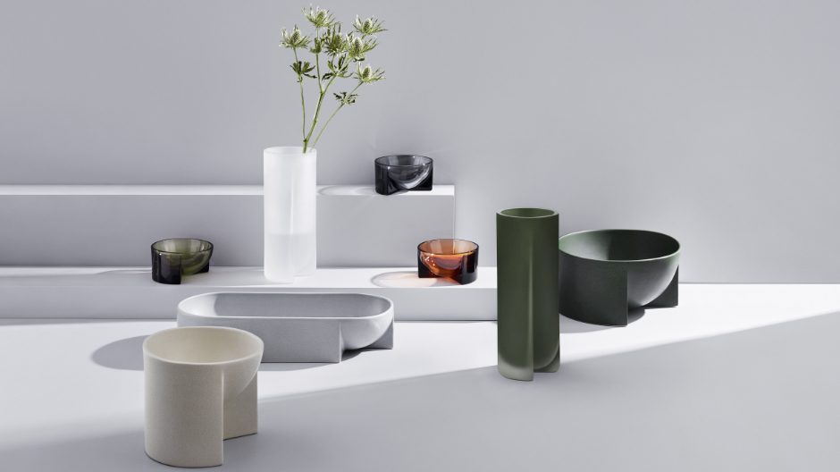 Vasen und Schalen von Philippe Malouin für Iittala