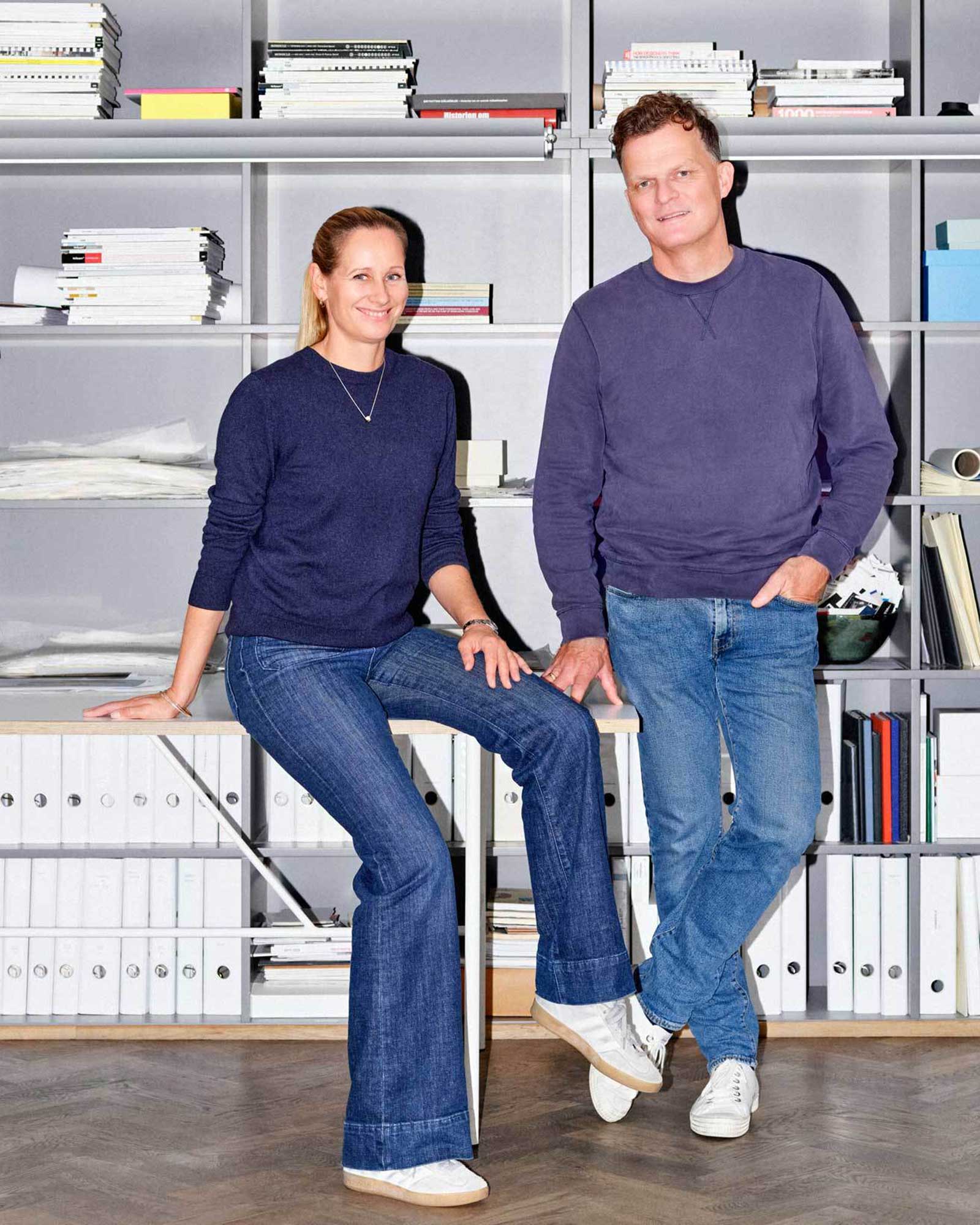 Studiobesuch bei Andreas Engesvik und Jannicke Grung in Oslo