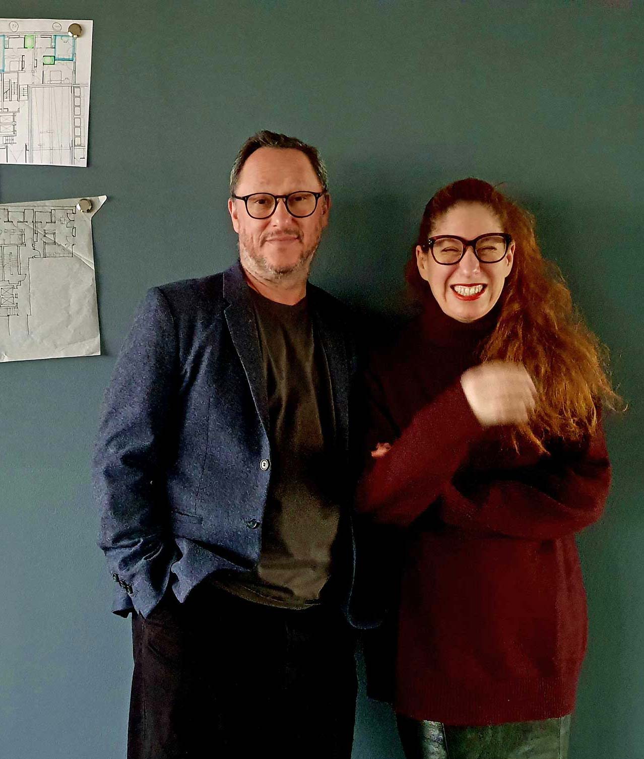 Studiobesuch bei Ester Bruzkus und Peter Greenberg in Berlin