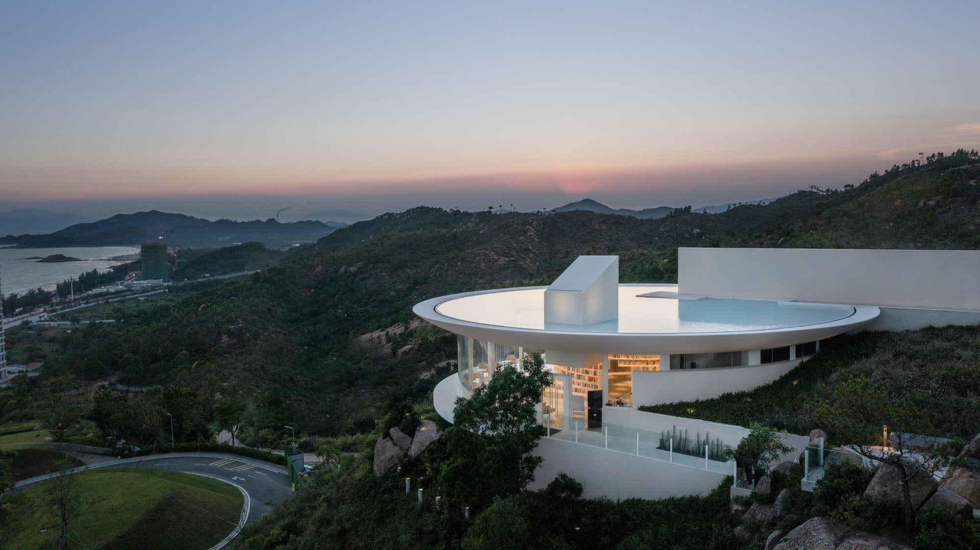 Water Drop Library von 3andwich Design im chinesischen Huizhou