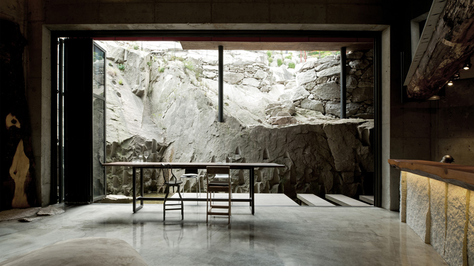 Symbiose aus Natur und Architektur: Ein Veranstaltungsort mit filmreifen Qualitäten. 