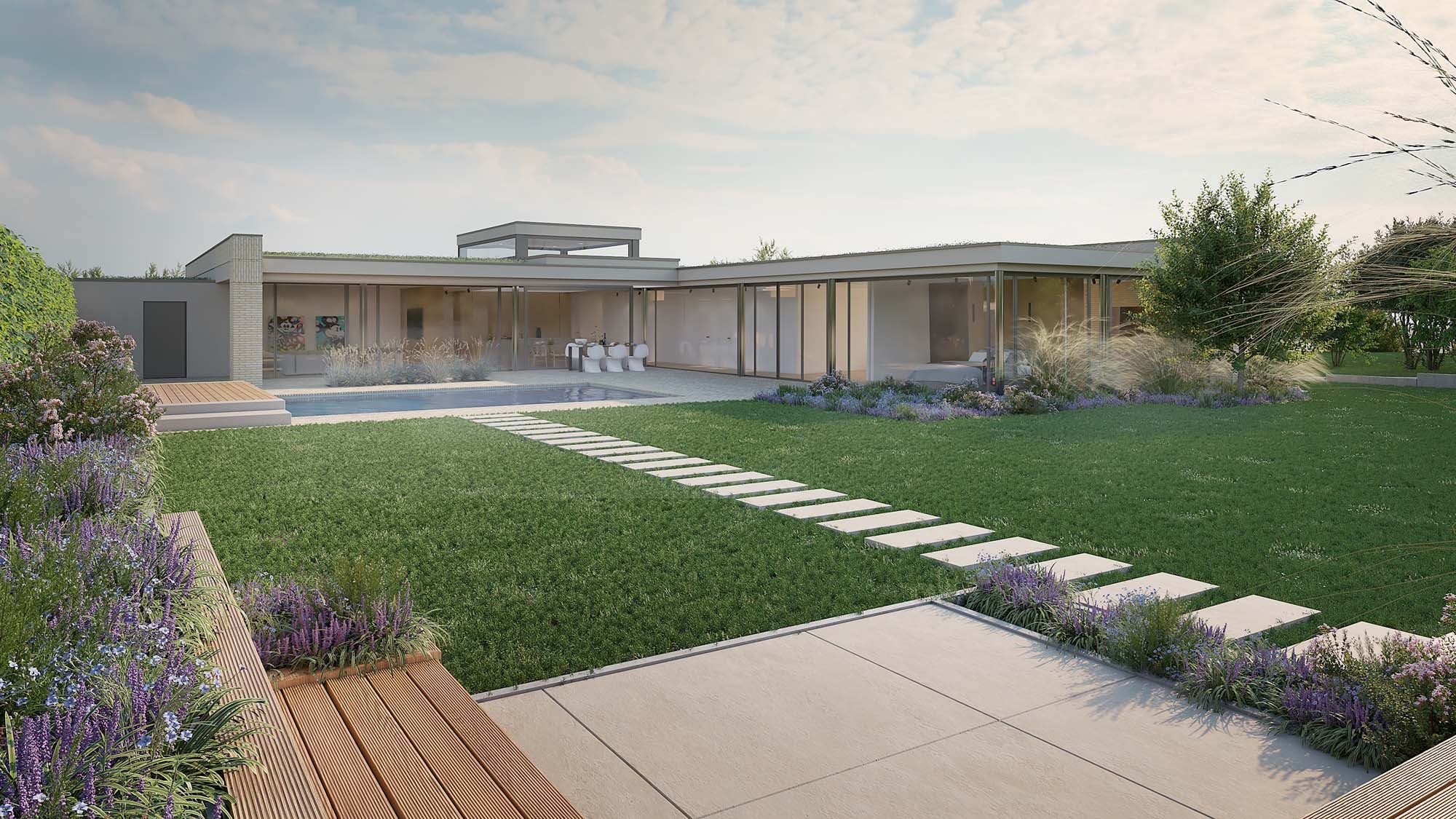 Der Bungalow U7A von KANANI verbindet Architektur und Natur