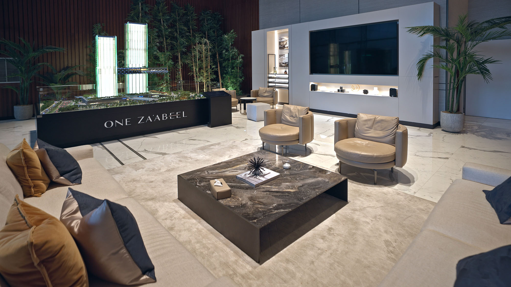 Gebäudekomplex von Nikken Sekkei in Dubai