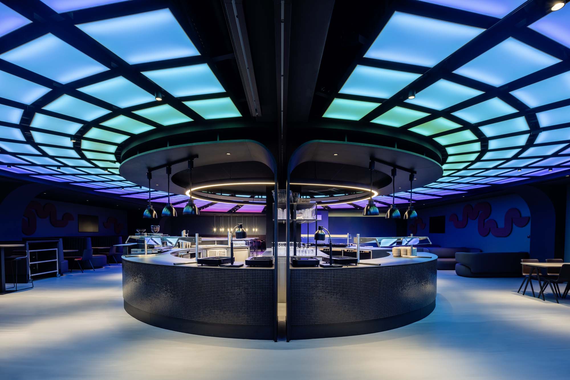 Lichtkonzept für den Club78 in Köln von jack be nimble